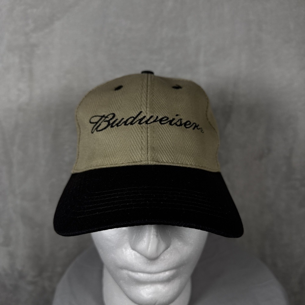 Rare Budweiser Brown Ball Cap‎ Adjustable Strap